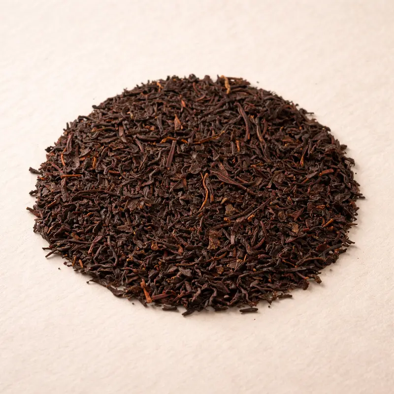 Black Vanilla — A blend of Indian Assam black tea and Chinese black tea, flavoring, and vanilla.. Buy tea at Dear Robert, Tbilisi